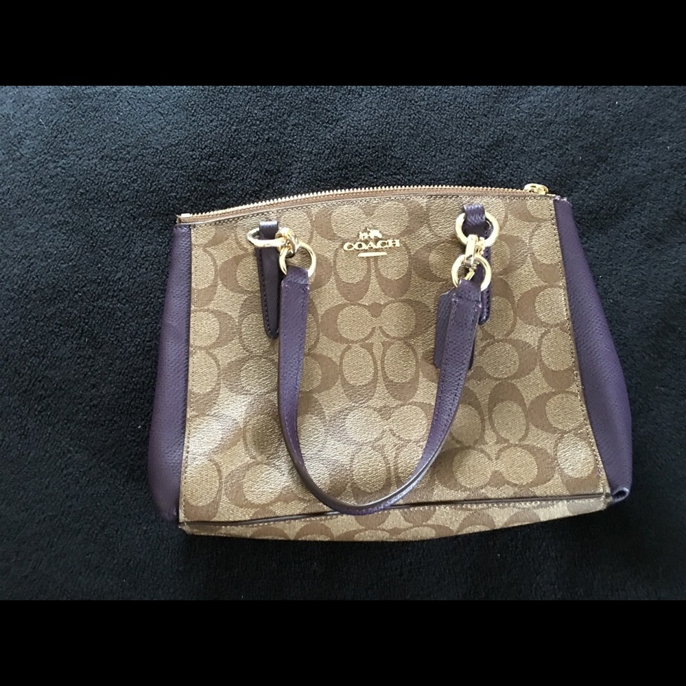 Coach Signature Mini Brooke - with matching wallet